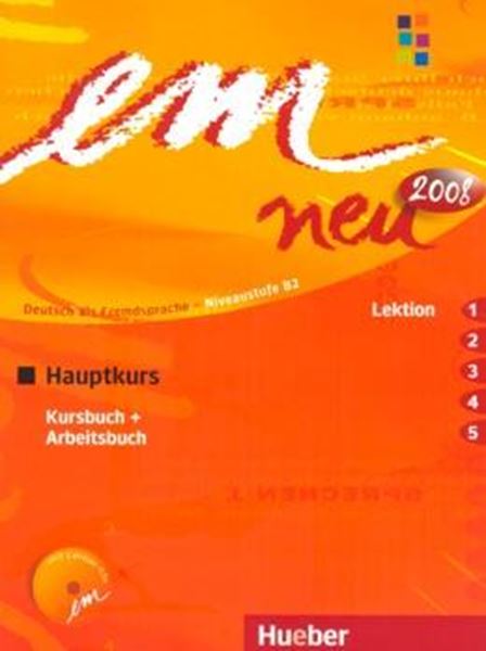 Picture of EM NEU 2008 HAUPTKURS B2+ - KB + AB - LEKTION 1-5 + AUDIO CD AB