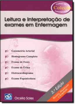 Imagem de LEITURA E INTERPRETACAO DE EXAMES EM ENFERMAGEM - 3ª EDICAO