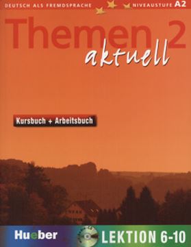 Imagem de THEMEN AKTUELL 2 (LEKTION 6-10) KURSBUCH +ARBEITSBUCH + CD (TEXTO/EXERCICIO)