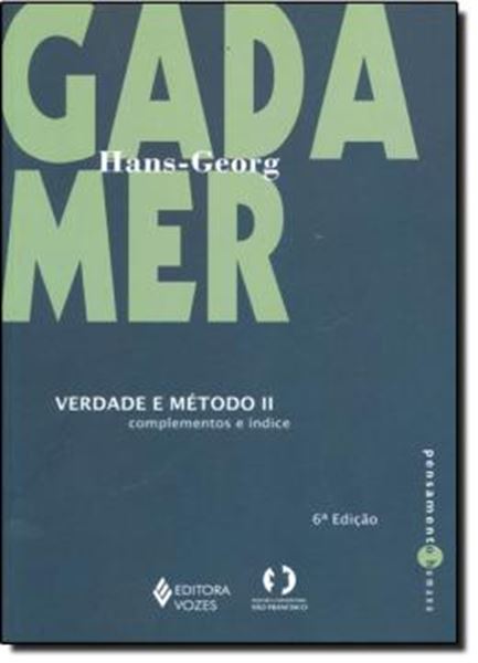 Picture of VERDADE E METODO VOLUME 2 - COMPLEMENTOS E INDICE - 6ª EDICAO