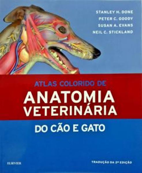 Picture of ATLAS COLORIDO DE ANATOMIA VETERINARIA DO CAO E GATO - 2ª ED