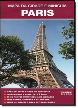 Imagem de GUIA DE VIAGEM - MAPA E MINIGUIA - PARIS