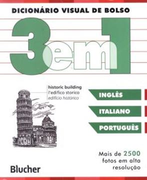 Imagem de DICIONARIO VISUAL DE BOLSO - 3 EM 1 - INGLES/ ITALIANO/ PORTUGUES