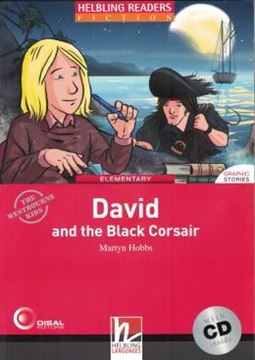 Imagem de DAVID AND THE BLACK CORSAIR WITH CD - ELEMENTARY