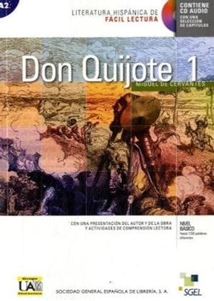 Picture of DON QUIJOTE 1 - NIVEL A2 - LIBRO + CD AUDIO