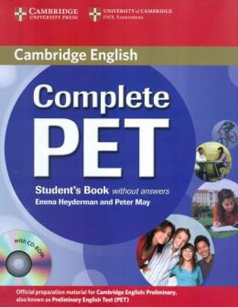 Picture of COMPLETE PET SB WITHOUT ANSWER WITH CD-ROM