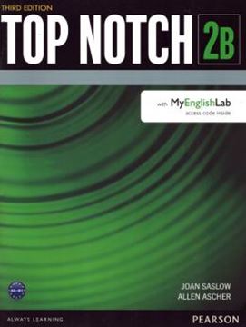 Imagem de TOP NOTCH 2B SPLIT SB WITH MYENGLISHLAB - 3RD ED
