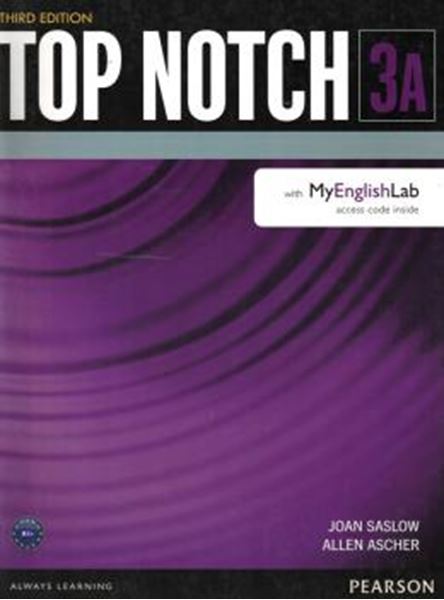 Picture of TOP NOTCH 3A SPLIT SB WITH MYENGLISHLAB - 3RD ED