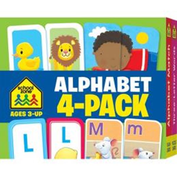 Picture of ALPHABET FLASH CARD 4-PACK