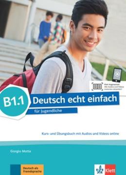Imagem de DEUTSCH ECHT EINFACH B1.1 KURS- UND UBUNGSBUCH MIT AUDIOS UND VIDEOS ONLINE