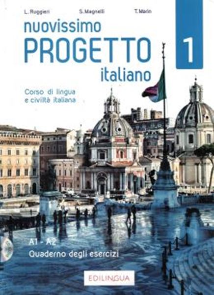 Picture of NUOVISSIMO PROGETTO ITALIANO 1 (A1-A2) - CORSO DI LINGUA E CIVILTA ITALIANA - QUADERNO DEGLI ESERCIZI