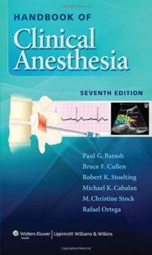 Imagem de HANDBOOK OF CLINICAL ANESTHESIA - 7TH ED