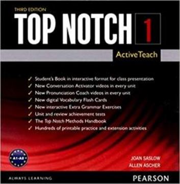 Imagem de TOP NOTCH 1 ACTIVETEACH - 3RD ED