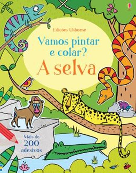 Picture of VAMOS PINTAR E COLAR! - A SELVA