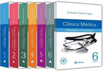 Imagem de CLINICA MEDICA - DIAGNOSTICO E TRATAMENTO - 6 VOLS - COM DVD-ROM