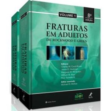 Imagem de FRATURAS EM ADULTOS DE ROCKWOOD E GREEN - 8ª ED - 2 VOL.