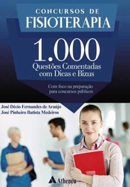Picture of CONCURSO DE FISIOTERAPIA - 1000 QUESTOES COMENTADAS COM DICAS E BIZUS