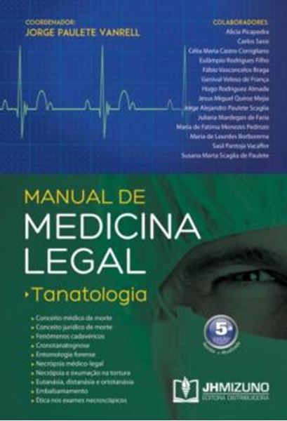 Picture of MANUAL DE MEDICINA LEGAL - TANATOLOGIA