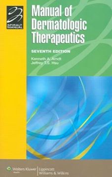 Imagem de MANUAL OF DERMATOLOGIC THERAPEUTICS - 7TH ED