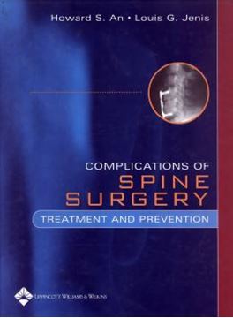 Imagem de COMPLICATIONS OF SPINE SURGERY - TREATMENT AND PREVENTION