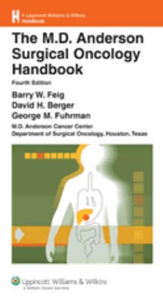 Picture of M.D. ANDERSON SURGICAL ONCOLOGY HANDBOOK, THE