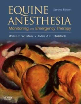 Imagem de EQUINE ANESTHESIA: MONITORING AND EMERGENCY THERAPY - 2ª EDICAO