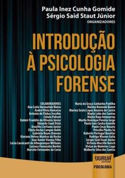 Imagem de INTRODUCAO A PSICOLOGIA FORENSE