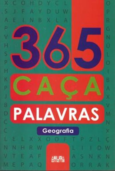Picture of 365 CACA-PALAVRAS - GEOGRAFIA