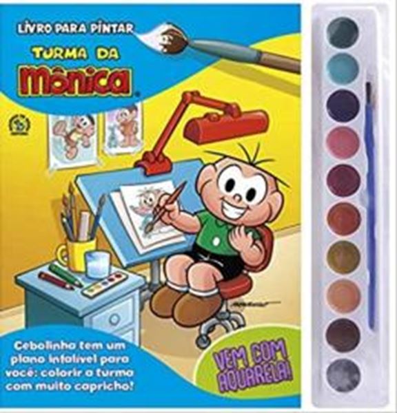 Picture of TURMA DA MONICA - LIVRO PARA PINTAR - CEBOLINHA