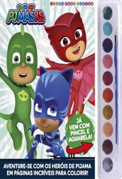 Imagem de PJ MASKS - LIVRO PARA PINTAR