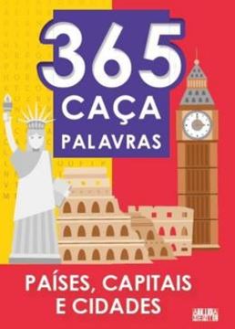 Imagem de 365 CACA-PALAVRAS - PAISES, CAPITAIS E CIDADES
