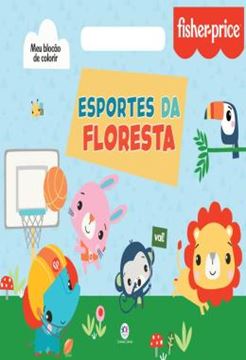 Imagem de MEU BLOCAO DE COLORIR - FISHER-PRICE - ESPORTES DA FLORESTA