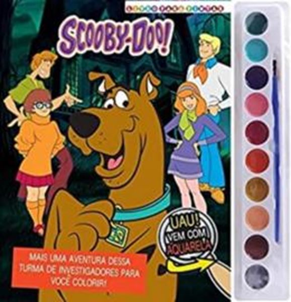Picture of SCOOBY-DOO VOL. 1 - LIVRO PARA PINTAR COM AQUARELA