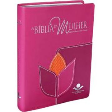 Imagem de A BIBLIA DA MULHER - COURO SINTETICO ROSA