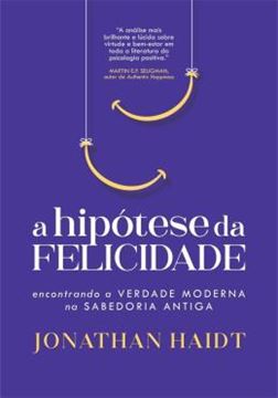 Imagem de A HIPOTESE DA FELICIDADE - 2ª ED