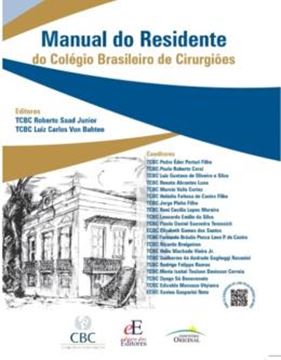 Imagem de MANUAL DO RESIDENTE DO COLEGIO BRASILEIRO DE CIRURGIOES
