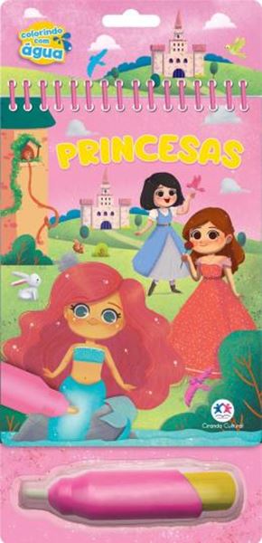 Picture of COLORINDO COM AGUA - PRINCESAS