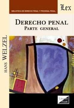 Imagem de DERECHO PENAL - PARTE GENERAL