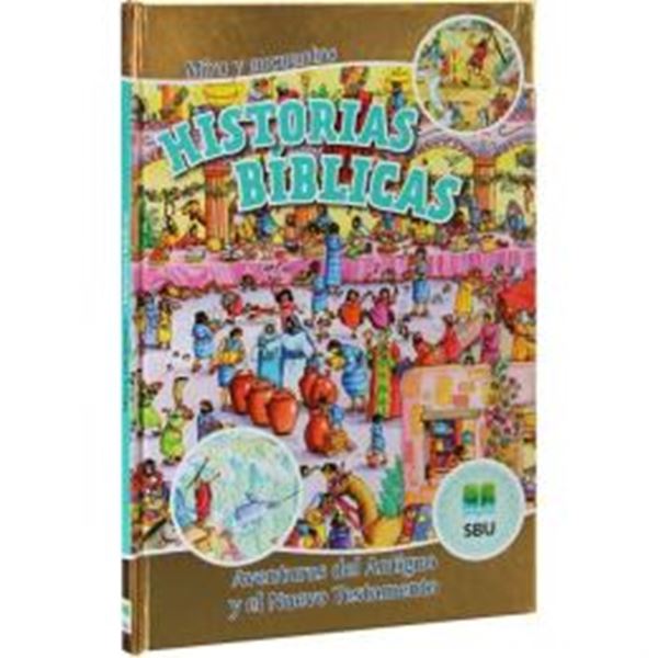 Picture of MIRA Y ENCUENTRA HISTORIAS BIBLICAS - 2ª ED