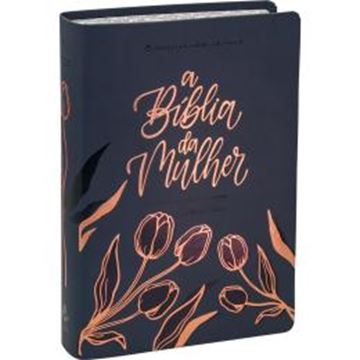 Imagem de A BIBLIA DA MULHER NOVA EDICAO - CAPA AZUL MARINHO