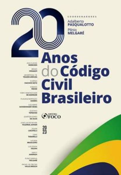 Picture of 20 ANOS DO CODIGO CIVIL BRASILEIRO - 1ª ED. - 2023