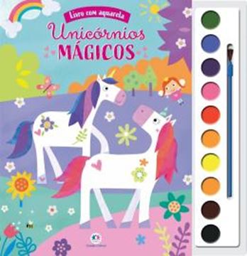 Imagem de COL. LIVRO COM AQUARELA - UNICORNIOS MAGICOS
