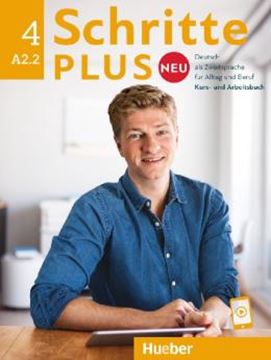 Imagem de SCHRITTE PLUS NEU 4 - KURSBUCH UND ARBEITSBUCH MIT AUDIOS ONLINE