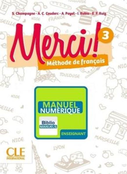 Picture of MERCI! 3 - GUIDE PEDAGOGIQUE VERSION NUMERIQUE