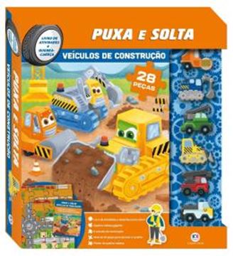 Imagem de VEICULOS DE CONSTRUCAO - COLECAO PUXA E SOLTA