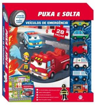 Imagem de VEICULOS DE EMERGENCIA - COLECAO PUXA E SOLTA