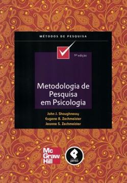 Imagem de METODOLOGIA DE PESQUISA EM PSICOLOGIA - 9ª ED