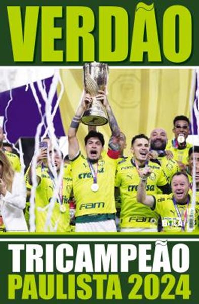 Picture of SHOW DE BOLA MAGAZINE SUPERPOSTER - CAMPEAO PAULISTA 2024 - PALMEIRAS - 86ªED