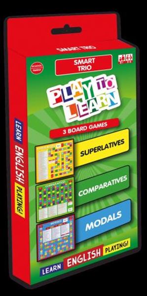 Picture of PLAY TO LEARN - SMART TRIO - 3 BOARD GAMES