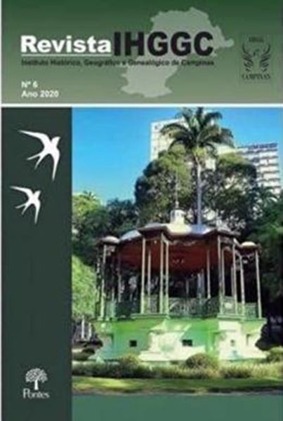 Picture of REVISTA IHGGC - INSTITUTO HISTORICO, GEOGRAFICO E GENEALOGICO DE CAMPINAS